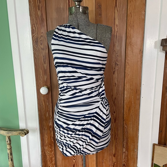 NWT Tart Collections Veronica Body-con Dress in Painted Stripe - Size Medium - Picture 4 of 11